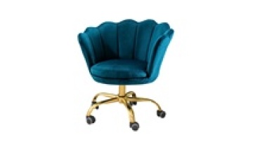 Height Adjustable Swivel Chair with Backrest for Home and Office1