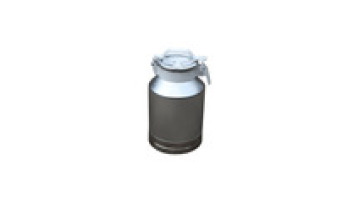 8L Aluminum Alloy Milk Bucket Transport Barrel milk sealed CG-8L airtight aluminum milk barrel airtight can1
