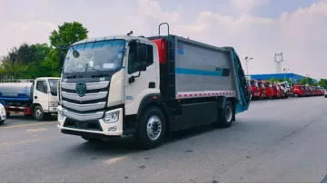New Arrival Foton Auman 4X2 15cbm Electric Rubbish Collection Garbage Truck1