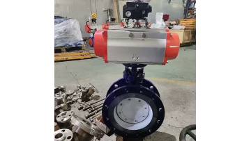Advanced 304 SS Pneumatic Triple Eccentric Butterfly Valve for Precision Flow Control