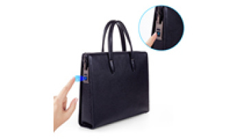 Fingerprint Lock Anti-Theft Briefcase - Men's Business Bag with Smart Security System1