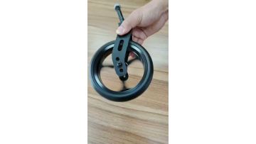 video of 6'' aluminum caster