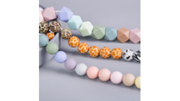 Bulk Large Animal Print Silicone Beads 19Mm Keychain Wristlet1