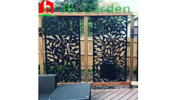 Corten steel screen panels