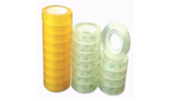 12mm Clear Adhesive BOPP Sticky Stationery Tape For Office & School Use1