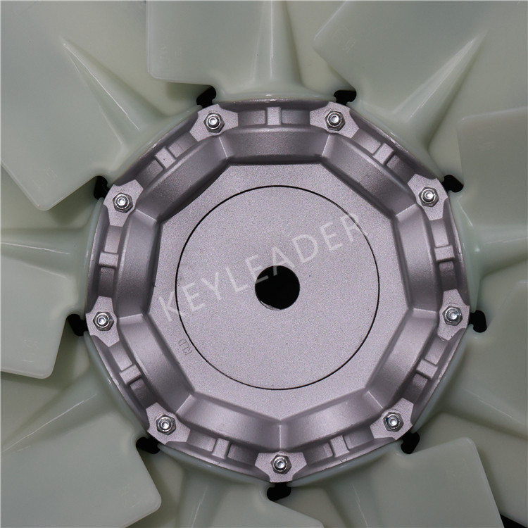 fan fittings 9 nylon Industrial axial fan blade coal plant heater cooling impeller