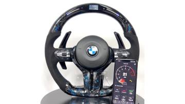 led steering wheel bmw 