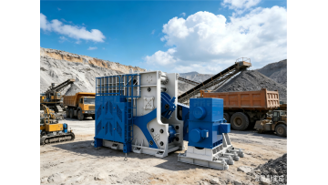 Horizontal Gyratory Crusher Limestone Basalt Aggregate Production