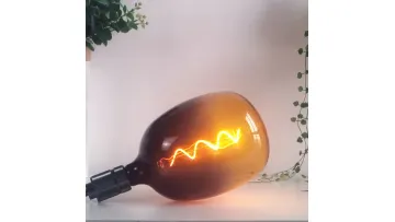Vintage Extra Large Spiral Glass Bulb for Home Elegance1