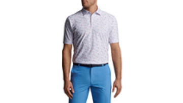 100% Polyester Quality Custom Beach Print Golf Sublimation Shirts Men Performance Polo T Shirt Manufacture1