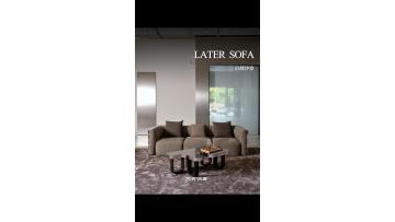 Later sofa italian fendi high end sofa