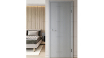 Dongyu Modern Hotel - Walnut Wooden Flush Slab Doors for Bedrooms and Interiors1