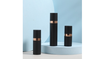 Black Color Airless Bottle