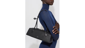 High-Quality Genuine Leather Classic Black Handbag