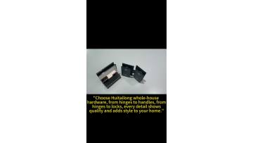 Glass door hinge
