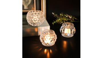 2023 Modern Luxury Decoration Aromatherapy Candle Holder Home Amber Oval Candle Holder1