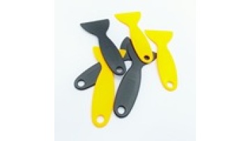 Wholesale 13cm Plastic Wallpaper Scraper Car Film Scraper Spatula Super PDR Auto Repair Tools Glue Sticks Remove Yellow Scraper1
