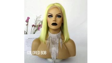Cheap human hair wigs wholesale transparent lace unprocessed Brazilian hair bob wig frontal lace wigs 100% virgin human hair1