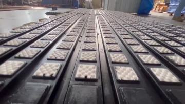 A ceramic adhesive plate