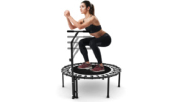 Home gym equipment gymnastic trampoline indoor trampoline for fitness1