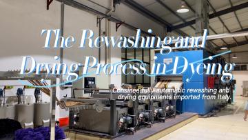The Rewashing and Drying Process in Dyeing