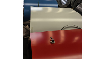 Prepainted Galvanized steel in sheets with colors