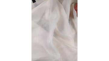 Free Sample Organza Fabric Yarn Mesh Skirt Sheer Tulle Voile Shiny Polyester Organza Fabric for Wedding Dress1