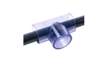 High Quality World Popular Hot Sale Transparent Din UPVC Tee (S*S*S) Pipe Fittings Pvc1