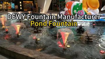 Small pond combination fountain