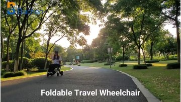 Rehabilitation Therapy Supplies 200W*2 Brushless Lightweight Electric Power Wheelchair1