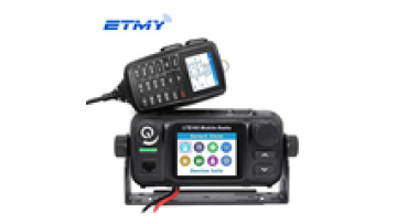 ETMY ET-A770 4G LTE Single Mode POC Mobile Radio 1000km Uhf Vhf Car Walkie Talkie with GPS Zello Transceiver1
