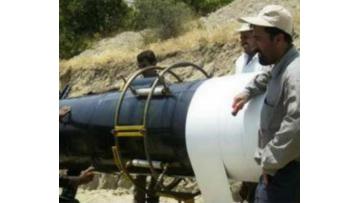 Pipeline anticorrosive tape construction video