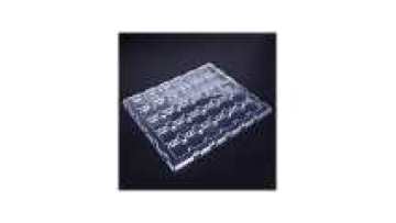 Factory Clear APET plastic blister clamshell macaron packaging box1