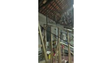 Anti-Corrosion Forged Copper Railings Steel Structure