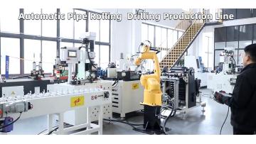 Automatic Pipe Rolling Drilling Production Line