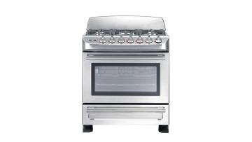 5 Burners Gas Stove with Cover