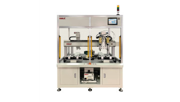 Automatic locking screw machine for lights