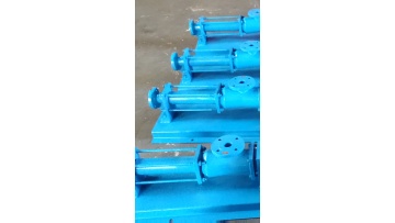 G single screw pump mud pump sewage transfer pump1