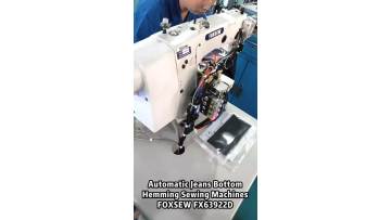 Automatic Jeans Bottom Hemming Sewing Machine