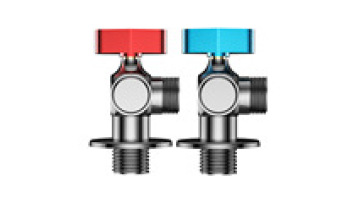 High-flow Angle Valve with Ball Core for Universal Use All-copper Angle Valve for 3/4