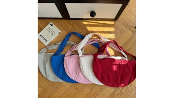 Solid Color Crossbody Bag