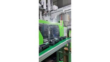 Black plastic injection molded base box