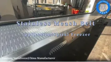 Metal Mesh Belt Factory Supply Food Processing Freezer Stainless Steel 304 Spiral Wire Mesh Conveyor Belt1