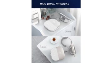 trending products 2022 new arrivals Nail Suppliers Rechargeable cordless Nail Drill Bits  35000 rpm desktop manicure machine1