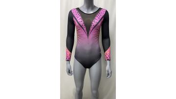 sublimation girls gymnastic leotards
