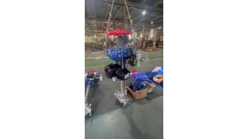 Pneumatic Diaphragm Single Seat Control Valve DN40 – Seat Leakage Testing