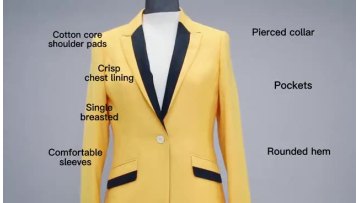 2022 new design stripe woman suit custom fashion professional ladies 2 piece suit1
