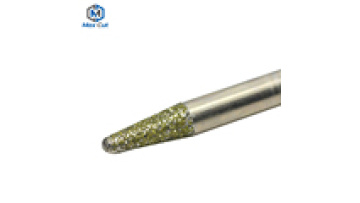 High precision HSS Electroplating CNC Stone Relief Engraving Granite Diamond Jade  Machine Sutting Tool1