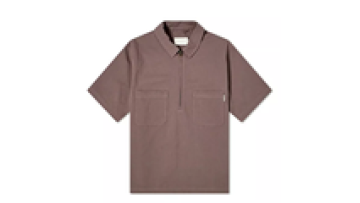 Mens Custom Cotton T Shirts with Logo Pockets High Quality Zip Polo Shirt1