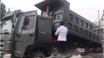 8X4 used dump truck